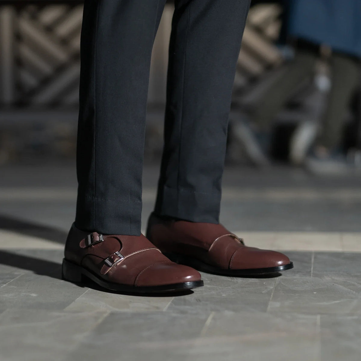 Orlaven Boston 真皮皮鞋 栗褐色 真皮皮鞋 footwear image 9