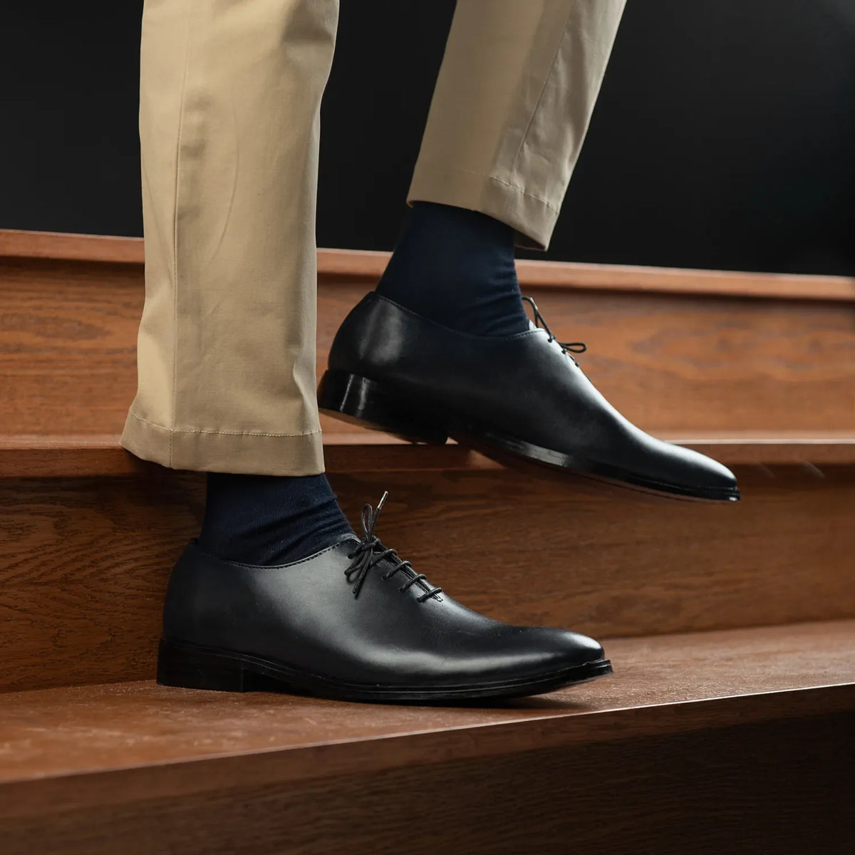 Orlaven Director Wholecut 经典黑 真皮皮鞋 男士 footwear image 9