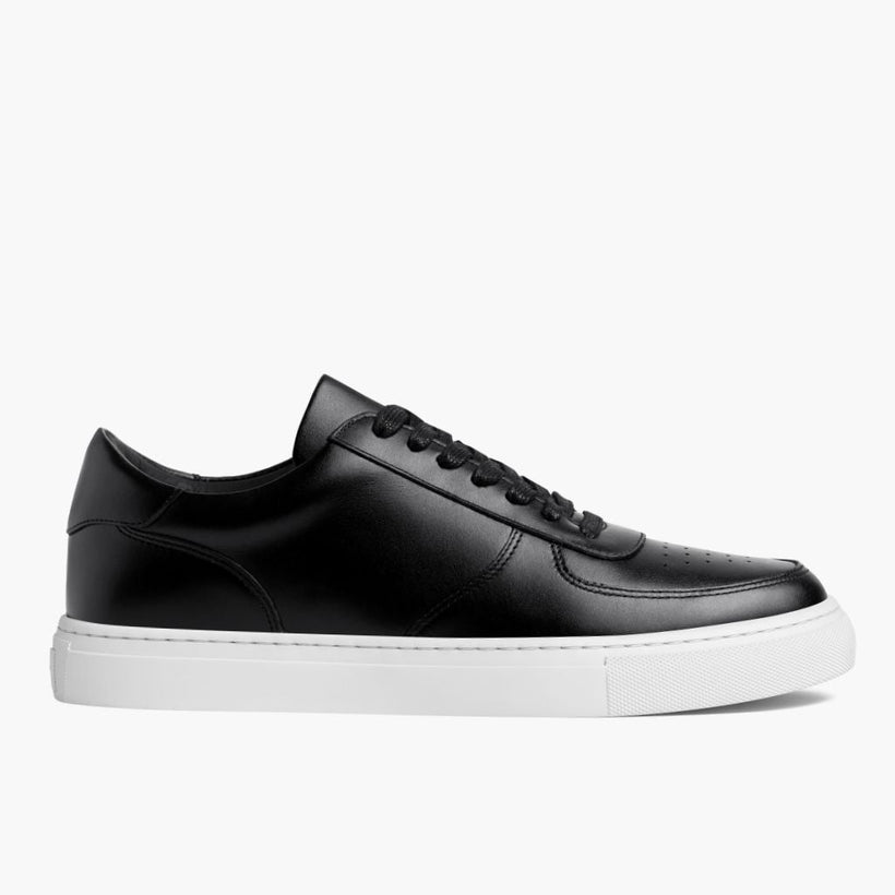 Court 黑色 Leather Sneakers 男士