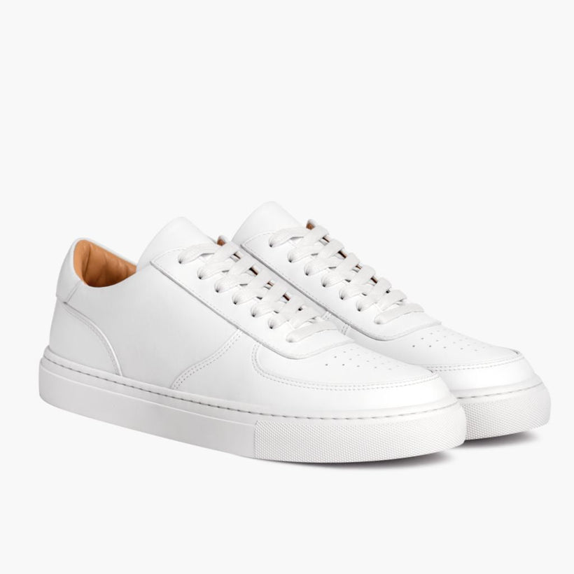Court White Leather Sneakers 男士