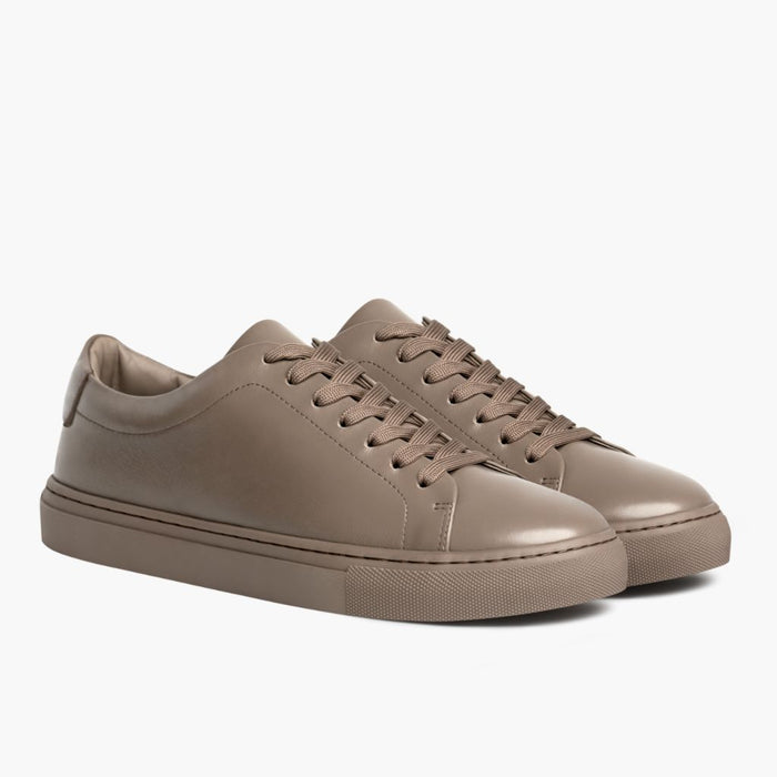Women's Encore Taupe Leather Sneakers