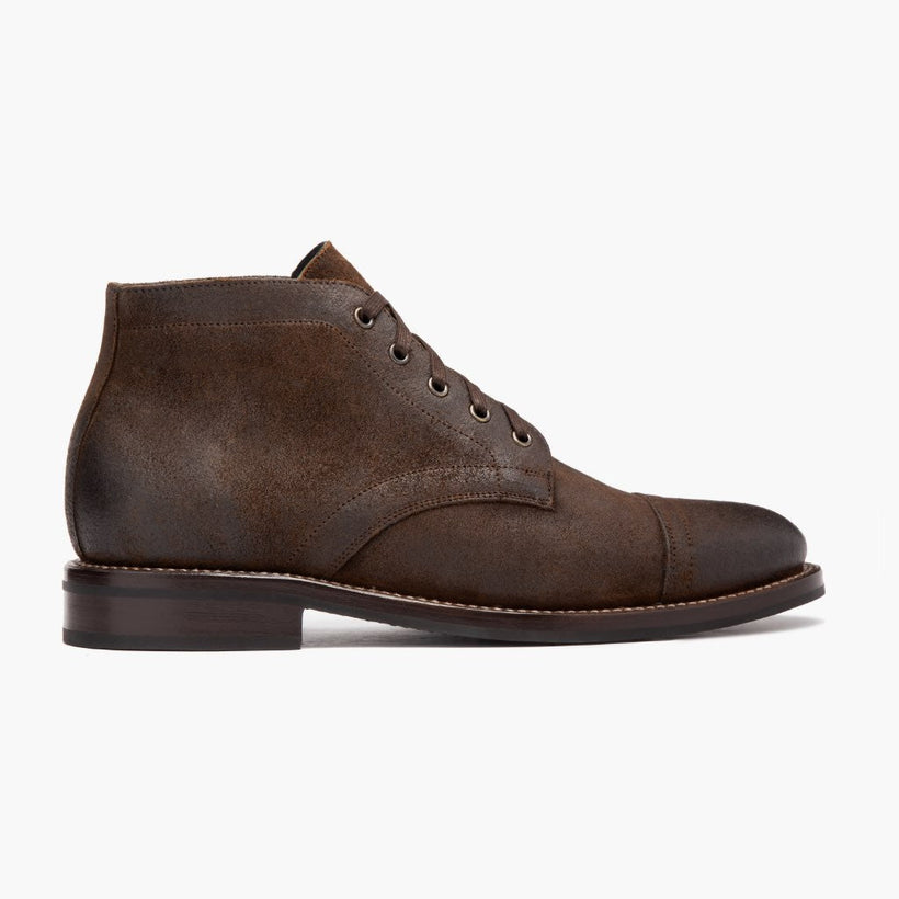 Cadet Mocha Leather Boots 男士