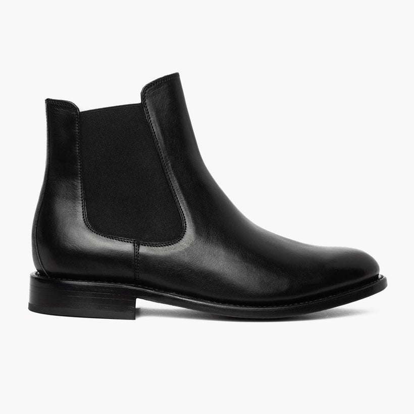 Cavalier 黑色 Leather Boots 男士