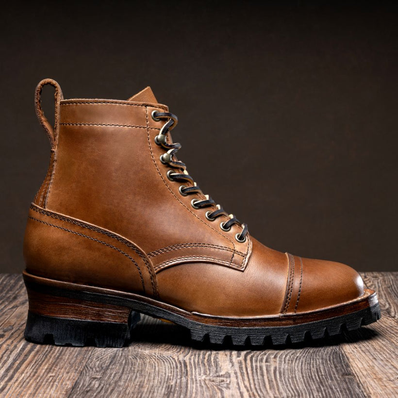 Challenger Sesame Double Shot Leather Boots 男士