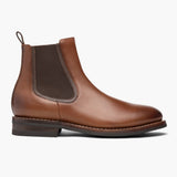 Classic Full-Grain leather Boots - Goodyear Welt Construction & Front Toe Box Detail