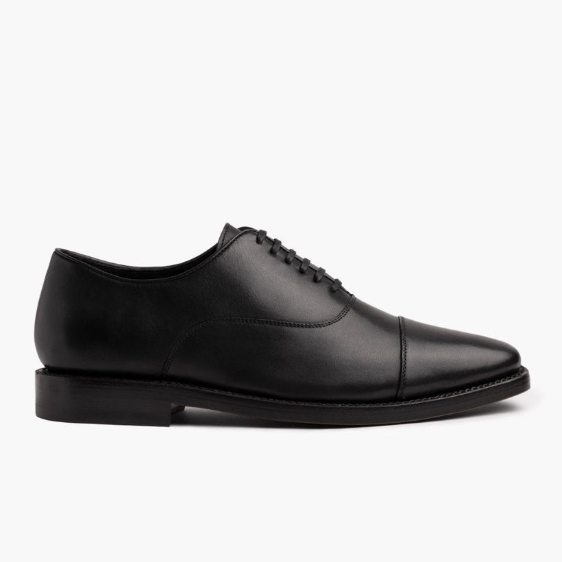 Executive 黑色 Leather Sneakers 男士