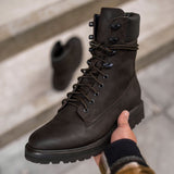 Styled On-Foot Perspective Demonstrating Ankle Fit & Silhouette on Model