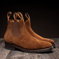 Journeyman Snuff Reverse Leather Boots