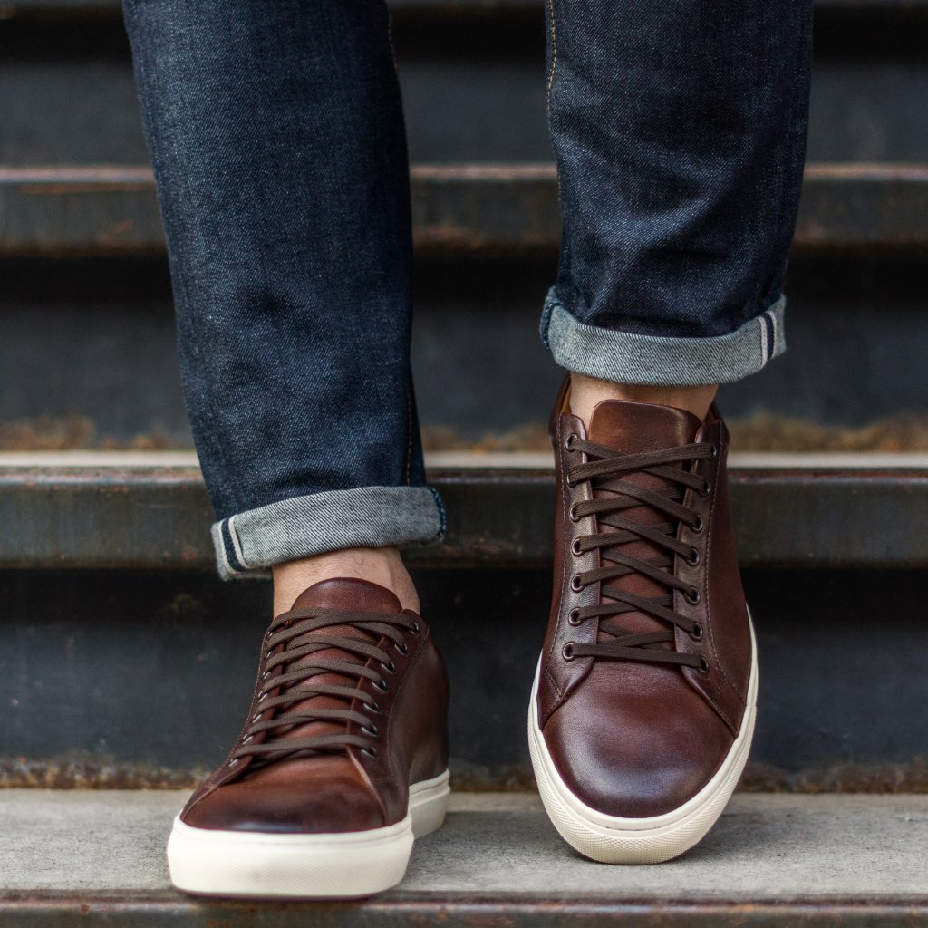 Styled On-Foot Perspective Demonstrating Ankle Fit & Silhouette on Model