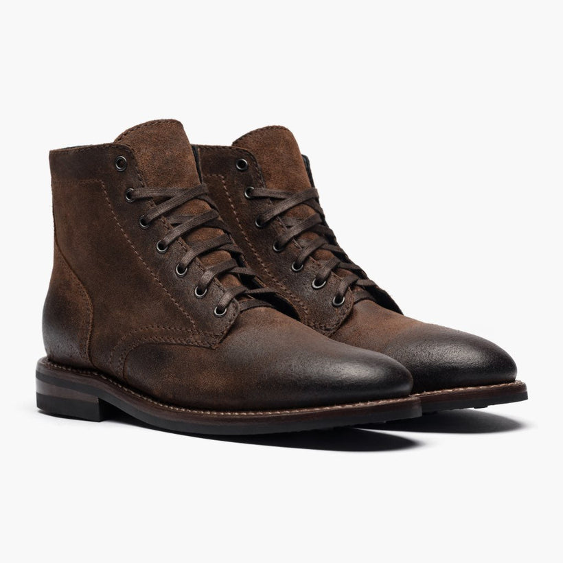 President Mocha Leather Boots 男士