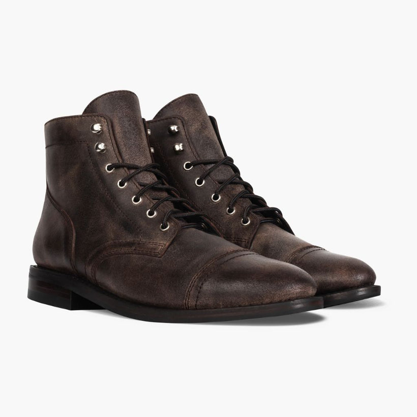 Captain Canyon Leather Boots 男士
