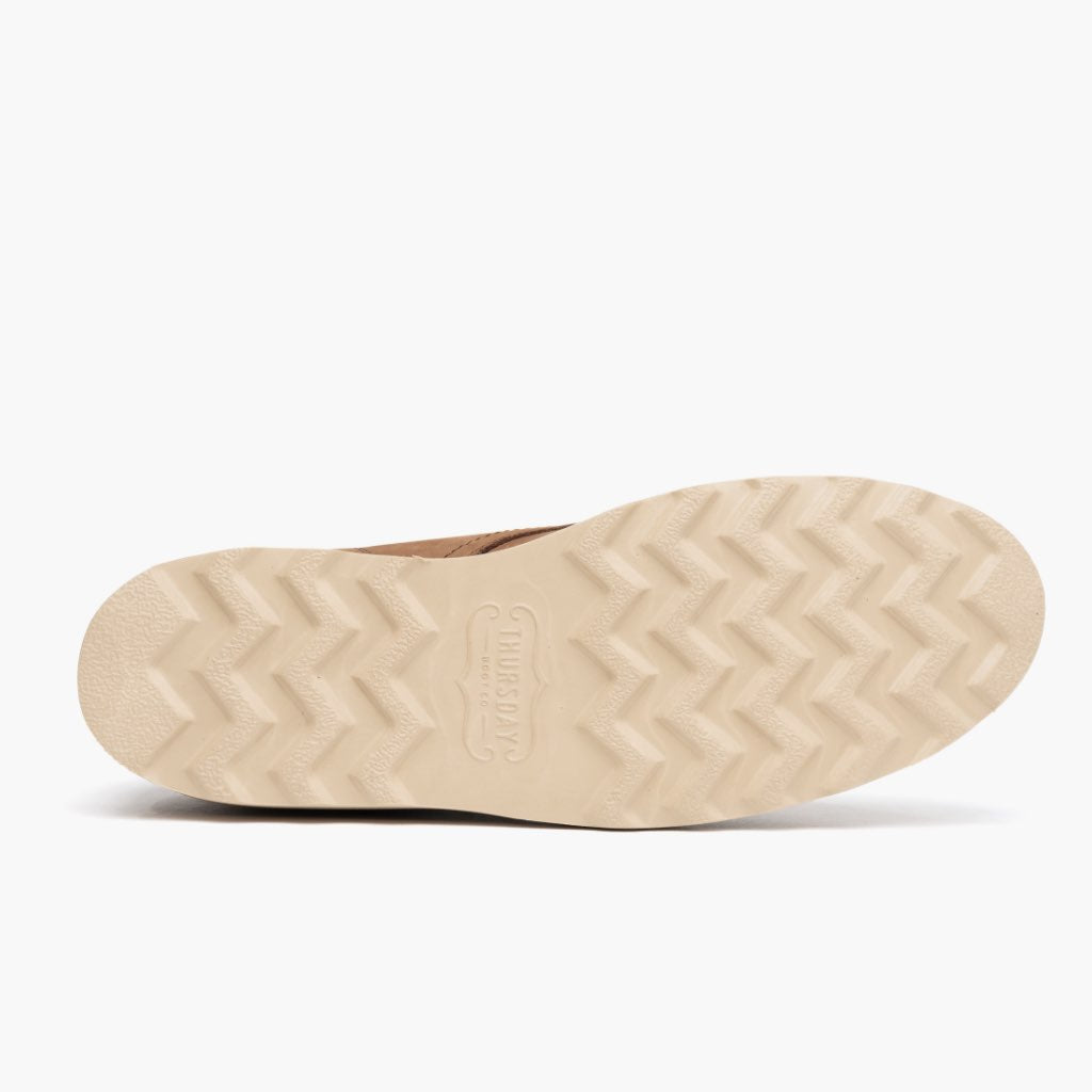 High-Traction Rubber Outsole & Lug Tread Pattern on Diplomat Pebble 真皮工装靴马丁靴 女士