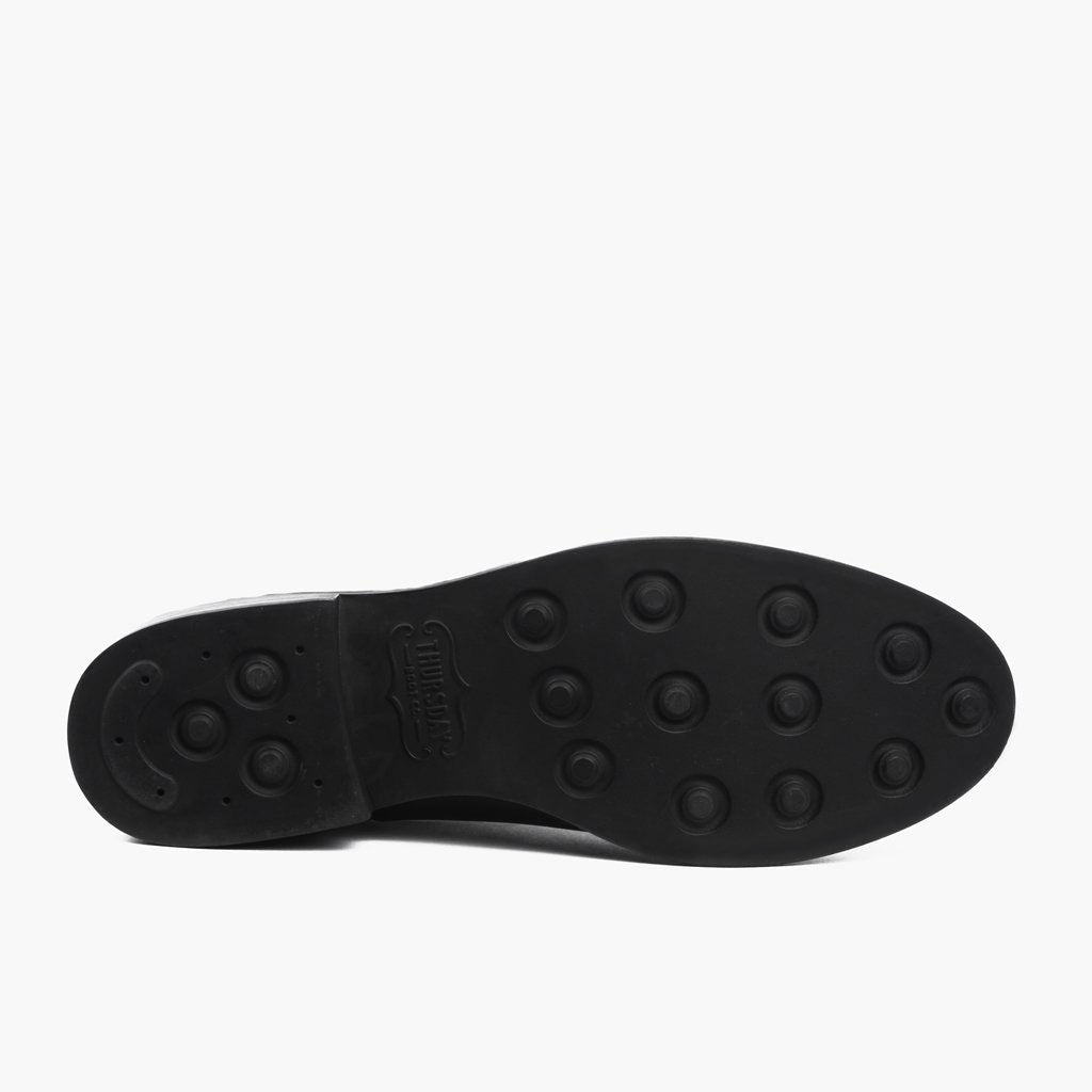 High-Traction Rubber Outsole & Lug Tread Pattern on Duchess Glazed Ginger 真皮工装靴马丁靴 女士