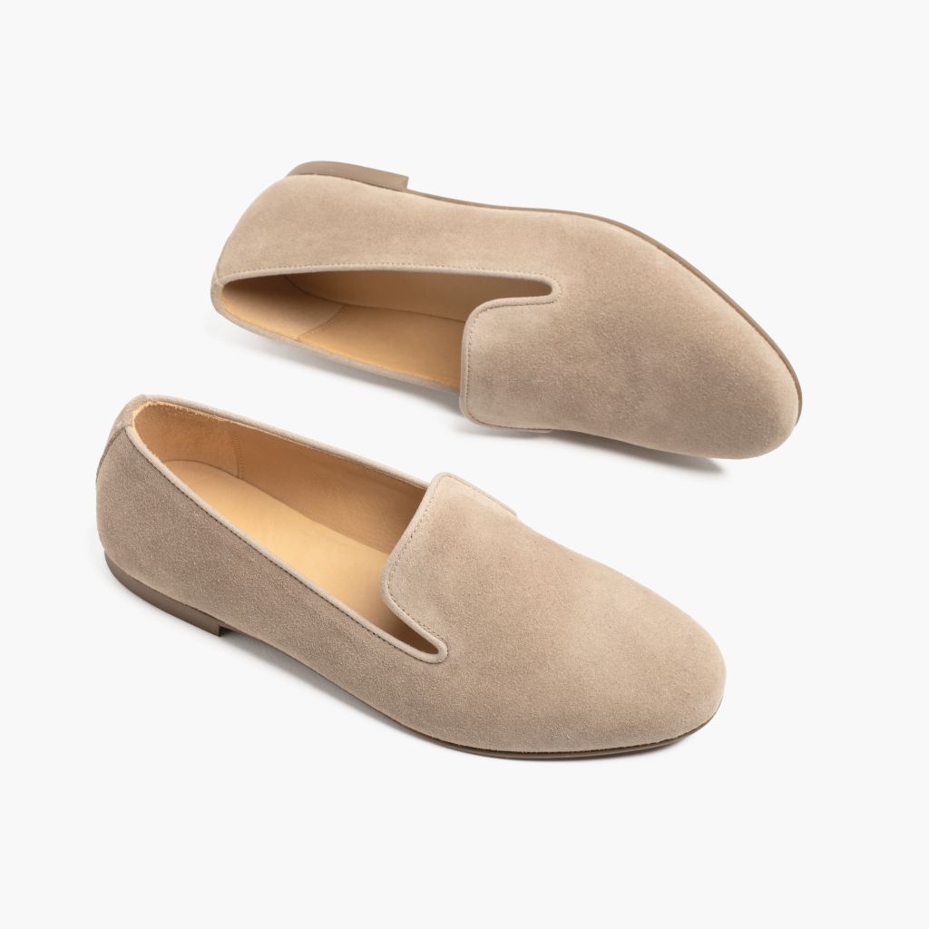 High-Traction Rubber Outsole & Lug Tread Pattern on Eden Latte 真皮工装靴马丁靴 女士