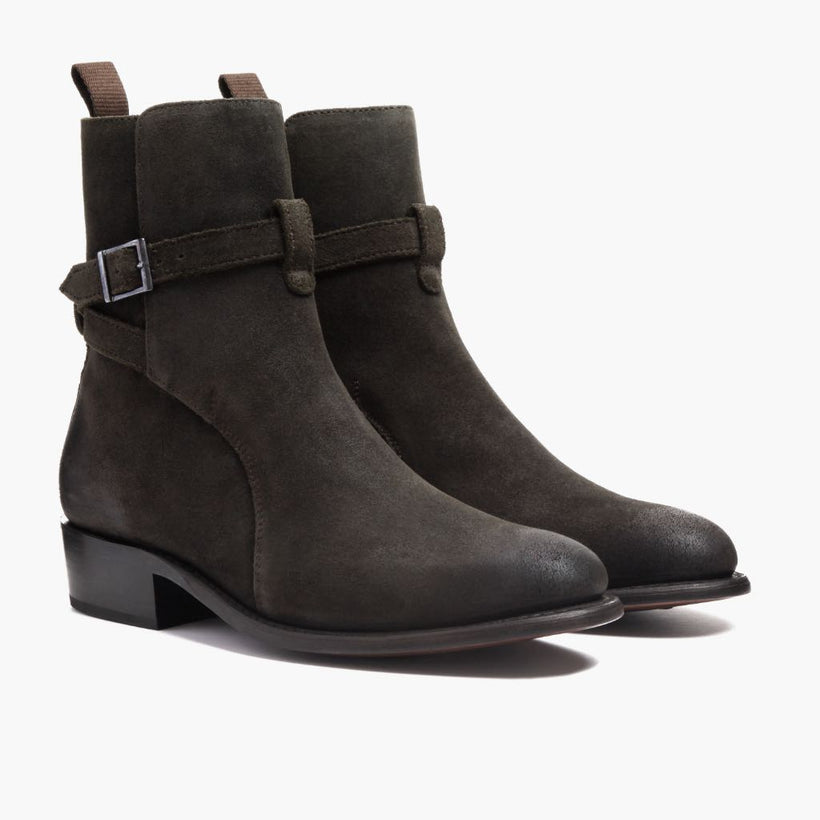 Rogue Dark Olive Suede Leather Boots 男士