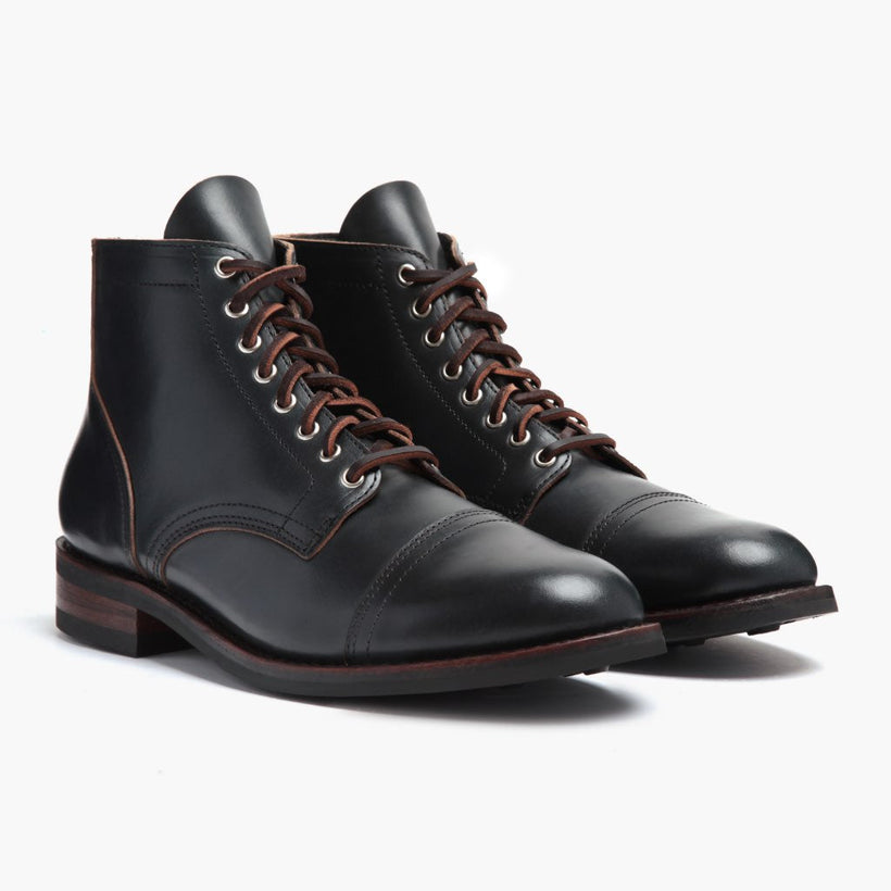 Vanguard Indigo Leather Boots 男士