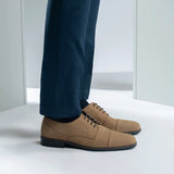 Styled On-Foot Perspective Demonstrating Ankle Fit & Silhouette on Model