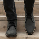 Cushioned Leather Insole & Ergonomic Arch Support Construction Detail