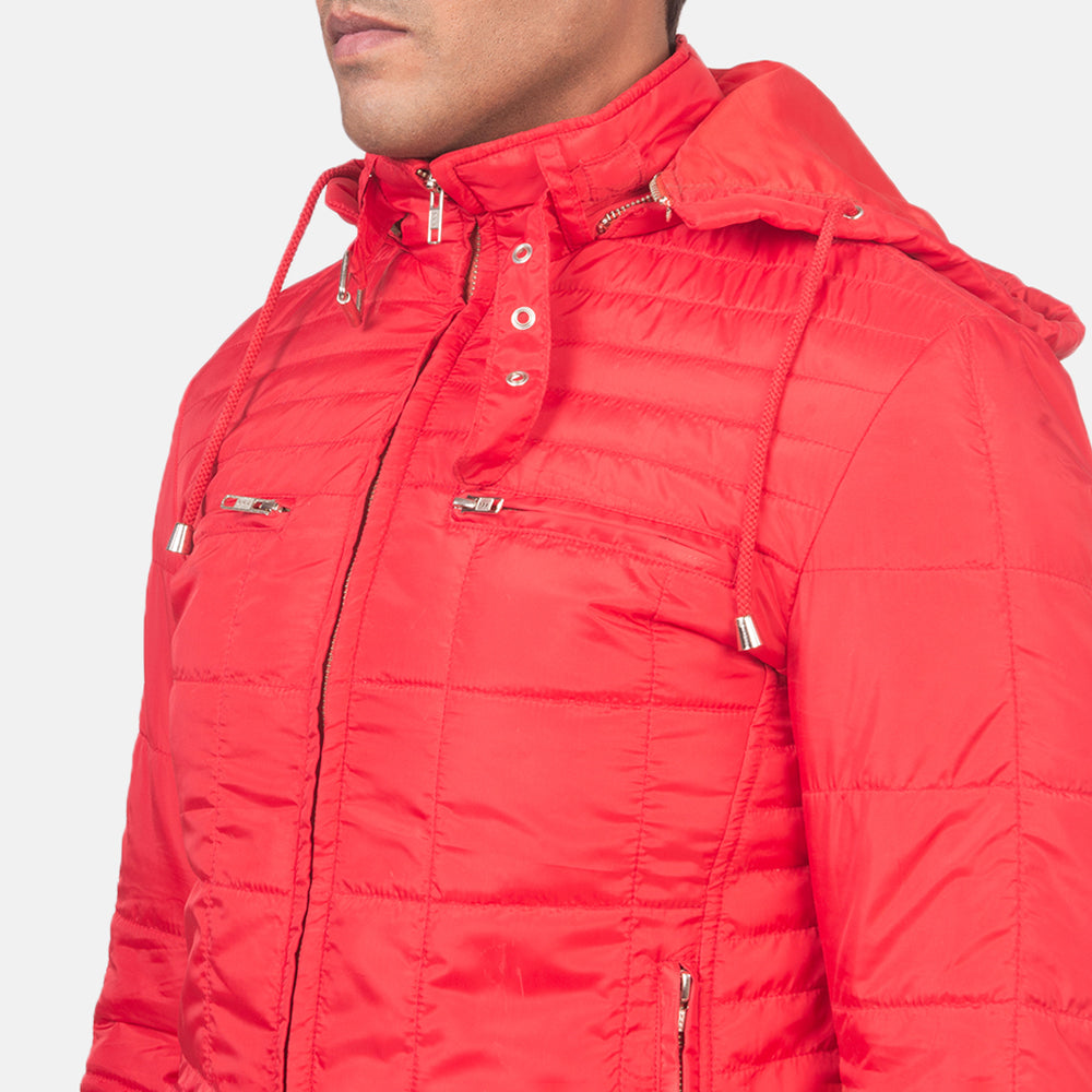 
内衬展示 Showing Quilted Polyester Lining & 内部双侧实用暗袋