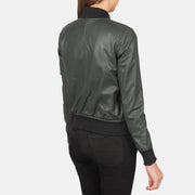 Authentic Sheepskin Leather with Semi-aniline Finish Grain Texture &amp; Heavy-Duty Seam Stitching Detail