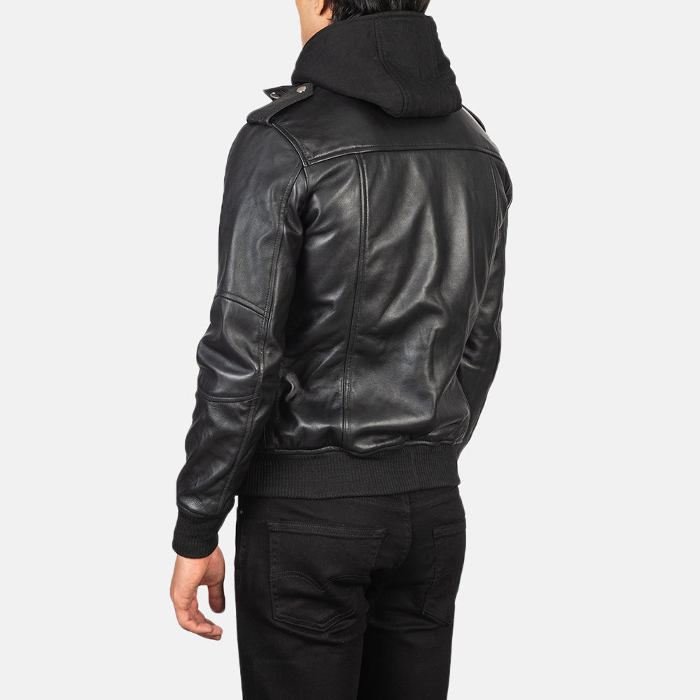 Authentic Sheepskin Leather with Semi-aniline Finish Grain Texture & Heavy-Duty Seam Stitching Detail