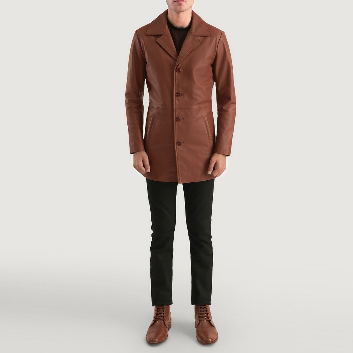 Classmith 真皮大衣 男士 – alternate product view 3