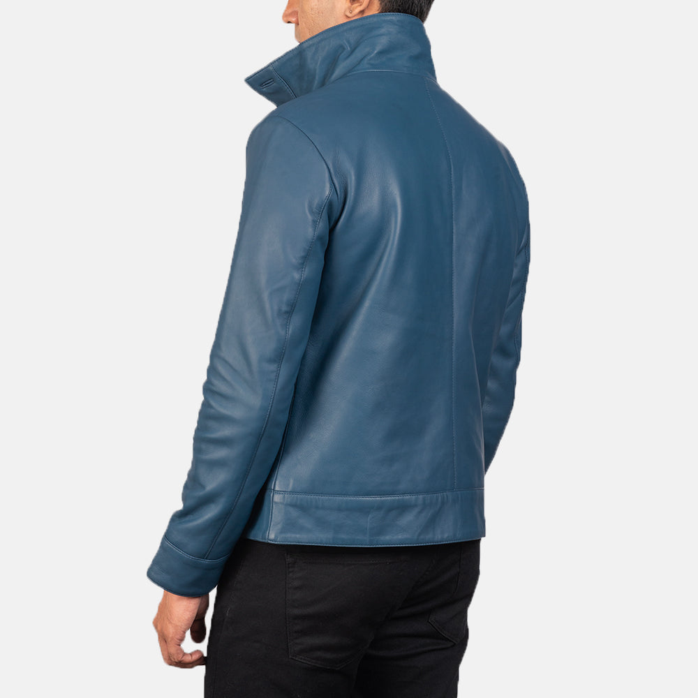 Columbus 真皮飞行员夹克 男士 – alternate product view 5