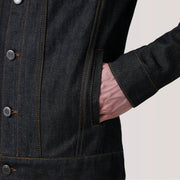 
内衬展示 Showing Quilted Viscose Lining & 内部双侧实用暗袋