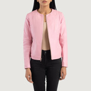 Elixir Collarless 真皮夹克 女士 – alternate product view 1