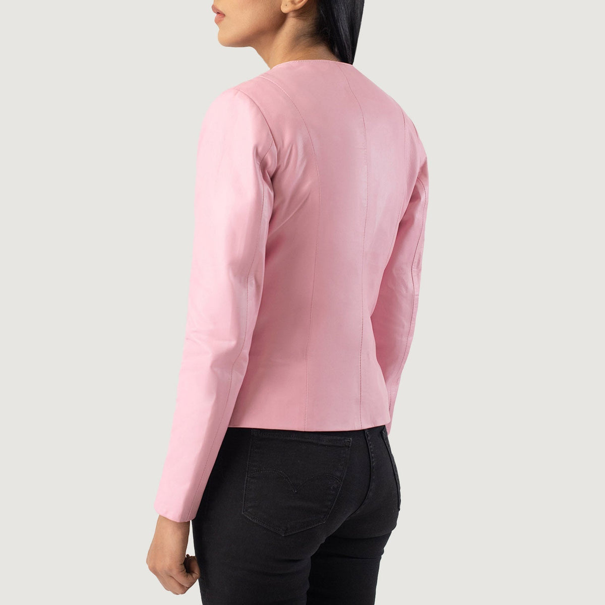 Elixir Collarless 真皮夹克 女士 – alternate product view 5