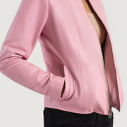 Elixir Collarless 真皮夹克 女士 – alternate product view 6
