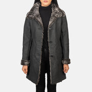 
Erica Shearling 真皮大衣 女士 – alternate product view 1