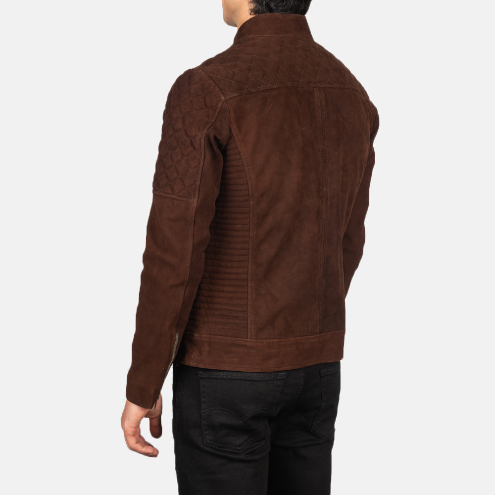 Fernando Quilted 真皮机车夹克 男士 – alternate product view 5