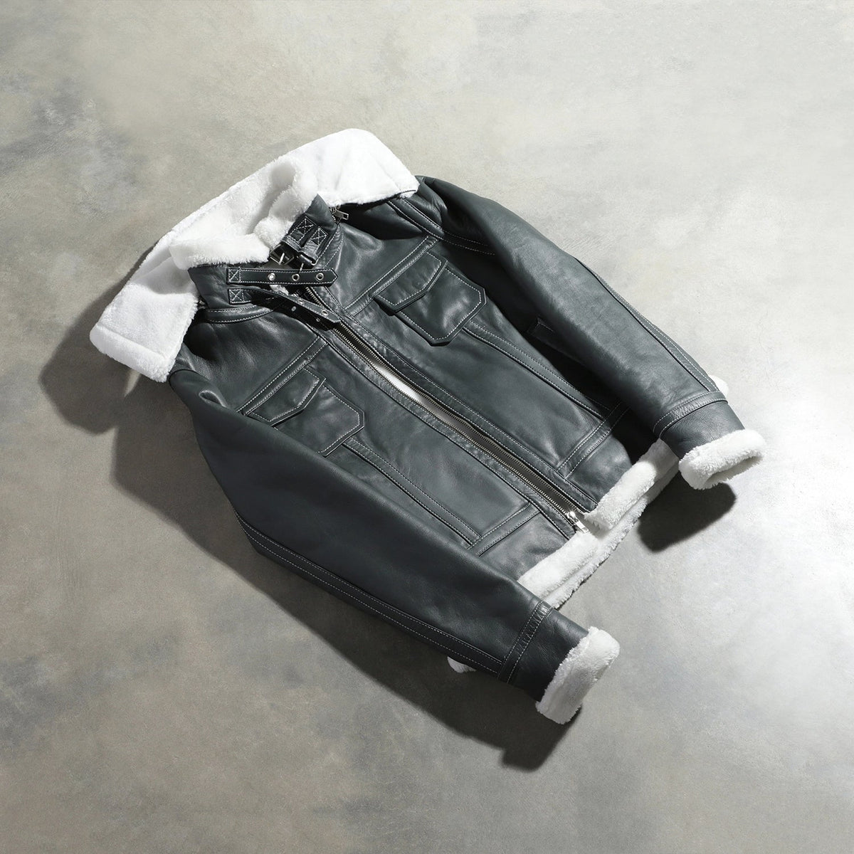 
Fiona Hooded 皮毛一体羊羔毛大衣 女士 – alternate product view 8