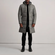 
Floyd 真皮大衣 浅棕褐色 Puffer 真皮夹克 男士 – alternate product view 3