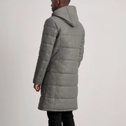 
Floyd 真皮大衣 浅棕褐色 Puffer 真皮夹克 男士 – alternate product view 5