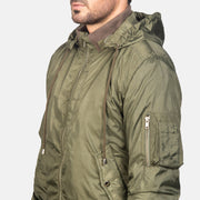 
内衬展示 Showing Quilted Viscose Lining & 内部双侧实用暗袋