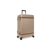 Large Suitcase Zuna 女士 in Classic 100% Full-Grain Leather - Front Profile View &amp; Tailored Silhouette | Buy Online