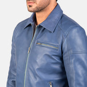 Authentic Cowhide Leather with Pull-up Finish Grain Texture &amp; Heavy-Duty Seam Stitching Detail