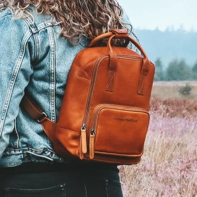 Bellary Full-Grain Leather Backpack 女士 – alternate product view 2