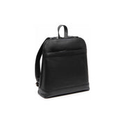 Tigris Full-Grain Leather Backpack 女士 in Classic 100% Full-Grain Leather - Full Exterior Front Profile View | Buy Online