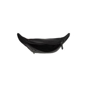 Brana Full-Grain Leather Belt Bag 女士 - Structured Side Profile Showing Gusset Depth &amp; Expansion Capacity