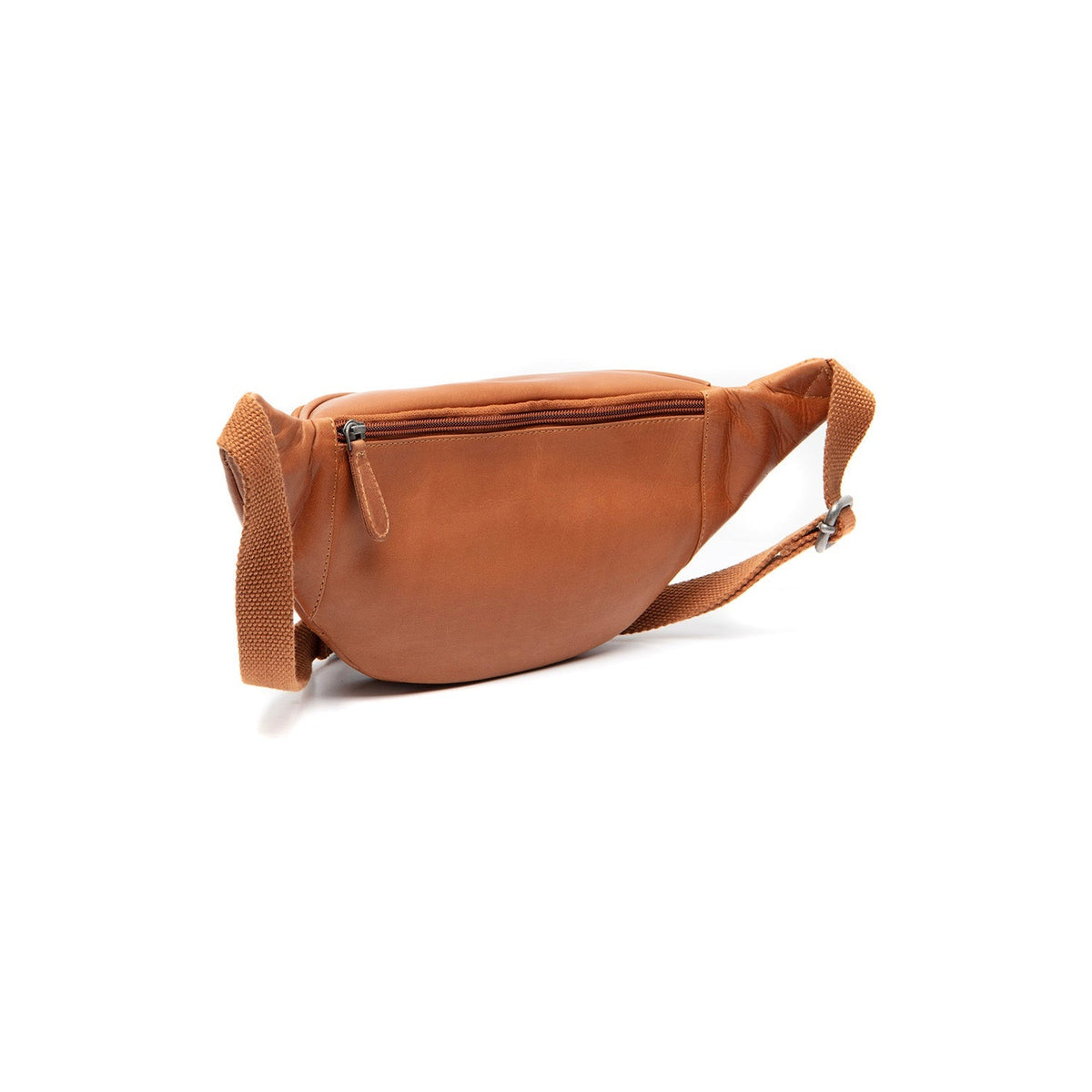 Cognac Leather Belt Bag Vernio, detail view 5