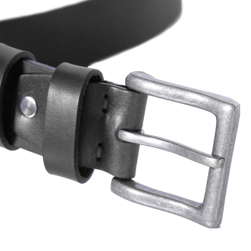 Brandon Full-Grain Leather Belt 男士