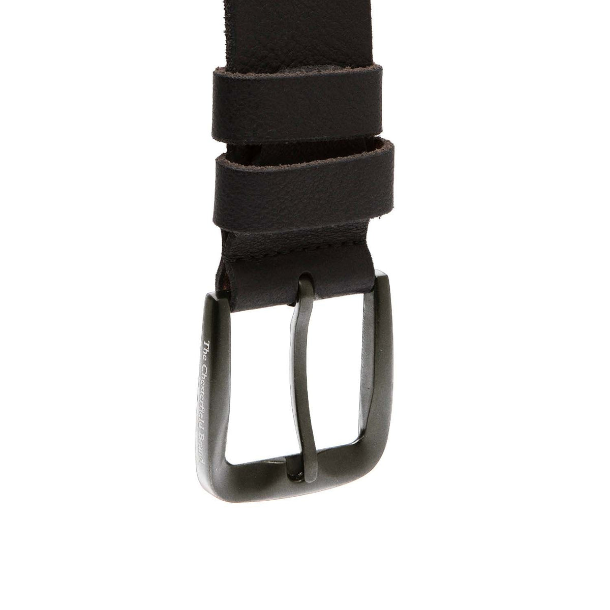 Copper Full-Grain Leather Belt 男士 - Structured Side Profile Showing Gusset Depth &amp; Expansion Capacity