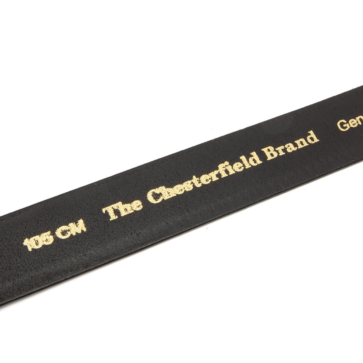 Manovo Full-Grain Leather Belt 男士 - Structured Side Profile Showing Gusset Depth &amp; Expansion Capacity