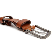 Manovo Full-Grain Leather Belt 男士 – alternate product view 2