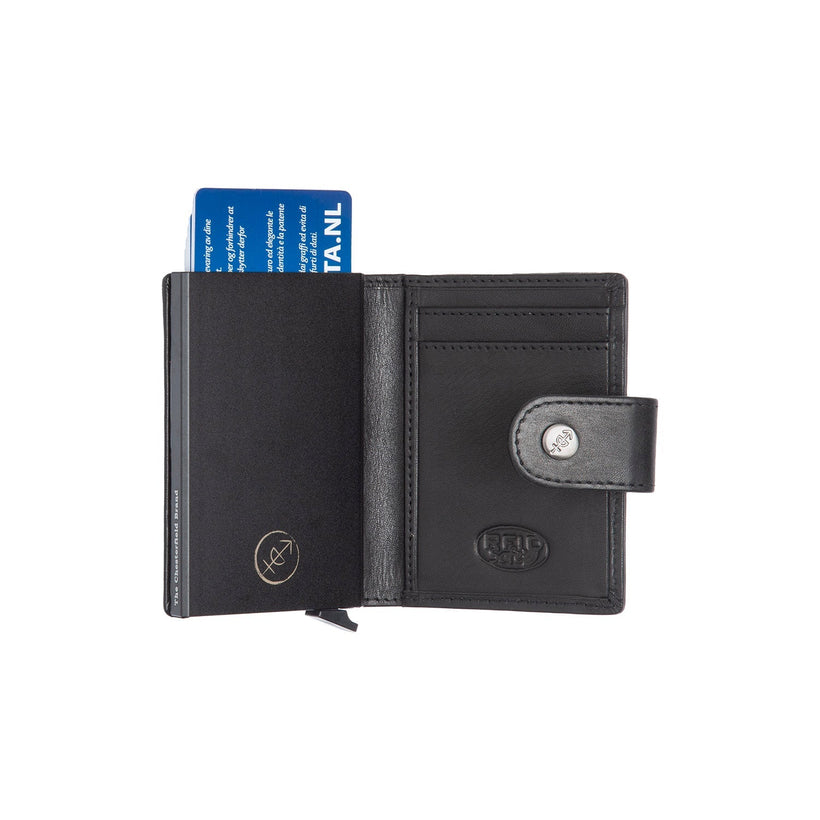 Barrea Full-Grain Leather Card Holder 女士