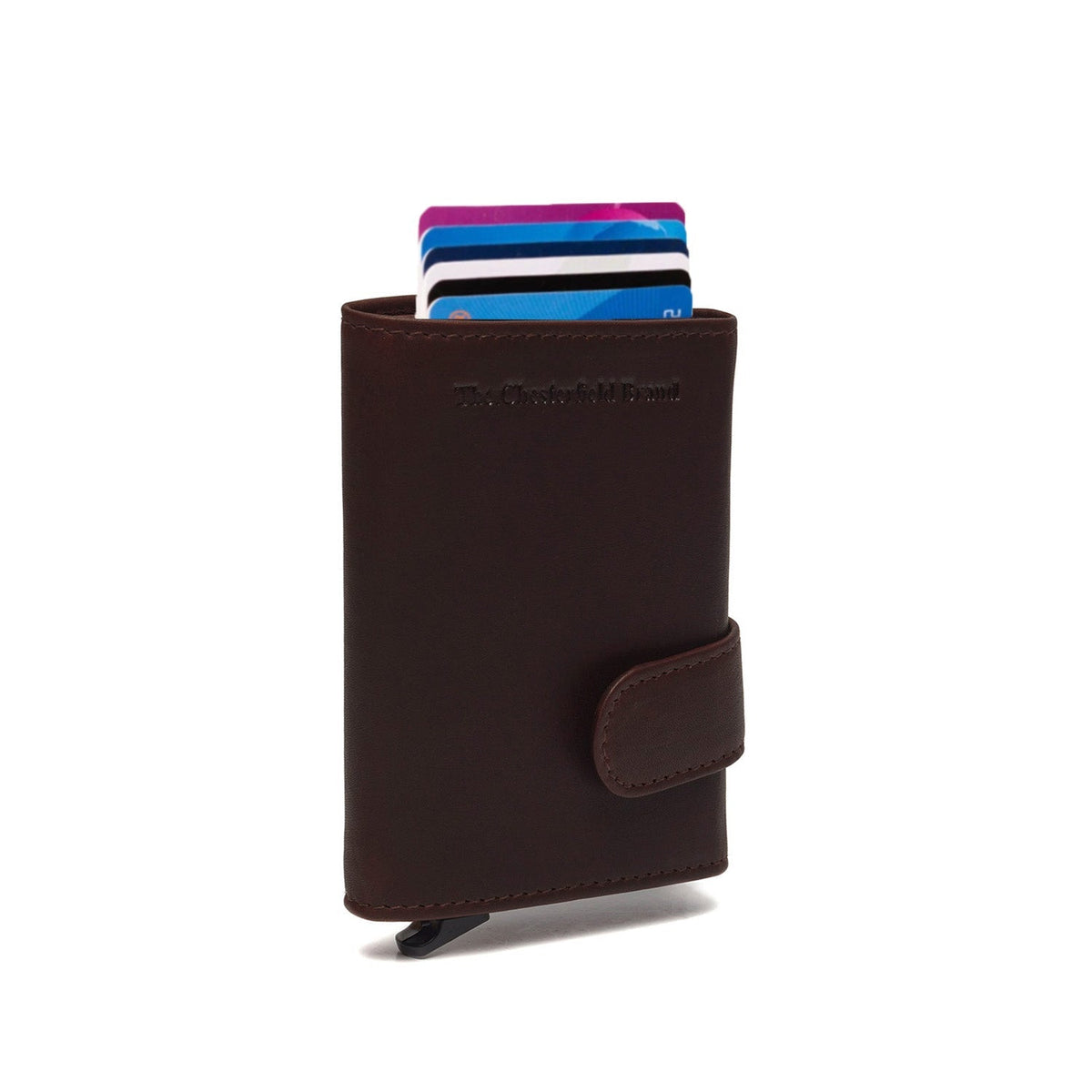 
100% Full-Grain Wax Pull-Up 100% Full-Grain Leather Grain Texture & Handcrafted Patina Detail