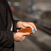 Lagos Full-Grain Leather Card Holder 女士 – alternate product view 3